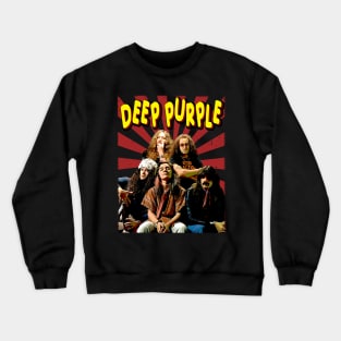 Perfect Purple Riffs Deep Band Tees Set the Style Bar High Crewneck Sweatshirt